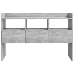 Berkfield Modern Sideboard Concrete Grey 105X30X70 Cm Engineered Wood - thumbnail 6