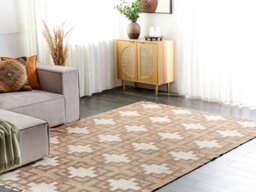 Beliani Rug Konurtay Beige 200 X 300 Cm Jute - thumbnail 2