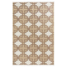 Beliani Rug Konurtay Beige 200 X 300 Cm Jute - thumbnail 4