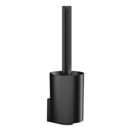 Hansgrohe Wallstoris Bathroom Toilet Brush Holder Matt Black Modern - thumbnail 1
