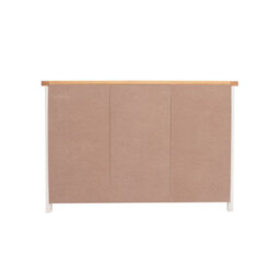 Cabinet Bits Maggiori Off White 3 Drawer 3 Door Sideboard Wood Knob - thumbnail 9