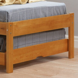 Buxton Pine Wooden Guest Bed Frame - 3Ft Single - thumbnail 4
