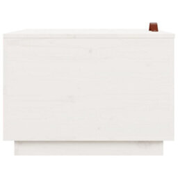 Berkfield Storage Boxes With Lids 3 Pcs White Solid Wood Pine - thumbnail 8
