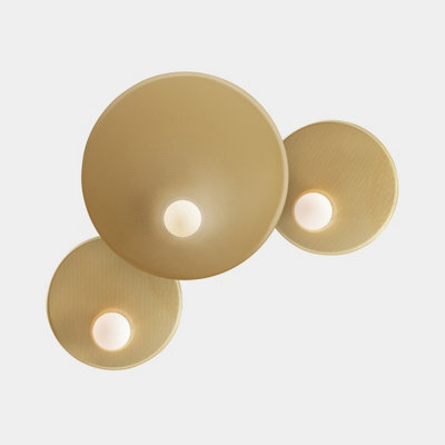 Luminosa Lighting Luminosa Trip 54Cm Integrated Led Wall Lamp Matte Gold E14 27W - image 1
