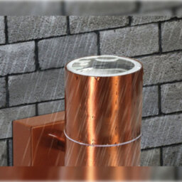 Long Life Lamps Company Pir Double Outdoor Wall Light Copper Finish With Movement Sensor Ip44 Zlc342Csen - thumbnail 9