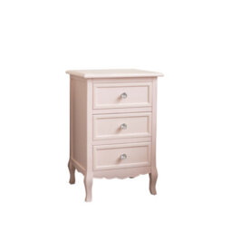 Melody Maison Large Pink 6 Drawer Chest Of Drawers & Pair Of 3 Drawer Bedsides - Sophia Pink Range - thumbnail 9