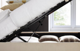 Bedmaster Aurora Warmstone Velvet Ottoman Bed And Majestic 1000 Pocket Sprung Mattress Double - thumbnail 6