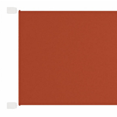 Berkfield Vertical Awning Terracotta 60X1000 Cm Oxford Fabric - image 1