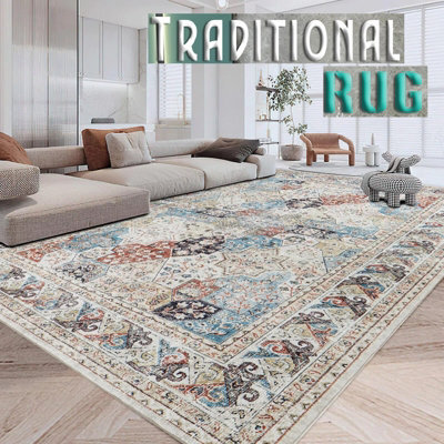 Ameha Cashmere Coastal, 240X320 Cm Rug Luxury Bedroom Living Room Extra Large Area Rugs - image 1