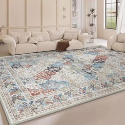 Ameha Cashmere  Coastal, 240X320 Cm Rug Luxury Bedroom Living Room Extra Large Area Rugs - thumbnail 8