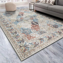 Ameha Cashmere  Coastal, 240X320 Cm Rug Luxury Bedroom Living Room Extra Large Area Rugs - thumbnail 3