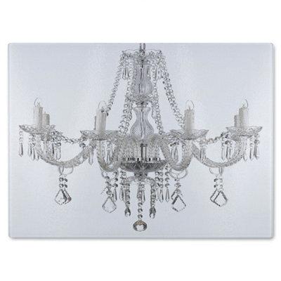 Benjamin Tate Design Chandelier Glass Chopping Boarddesigner Style - image 1