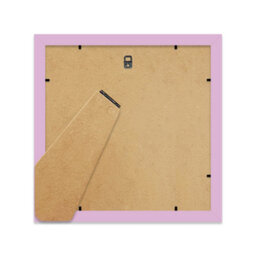 "8X8"" Lilac Picture Frame - 8X8"" Square Frame With 5X5"" Mount For 8X8""/5X5"" Pictures Vintage Style Thin Edge, 1 Pack" - thumbnail 3