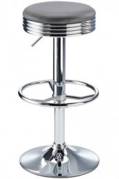 Calif Adjustable Bar Stool - Grey