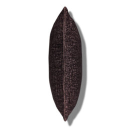 Homespace Direct Ltd Belmont Cushions With Covers Set Of 4 Chenille Texture Filled Square Cushion Decorative 55X55Cm Aubergine - thumbnail 4
