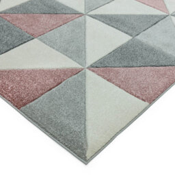 Asiatic Sketch Sk05 Cubic Pink Rug-120Cm X 170Cm - thumbnail 3