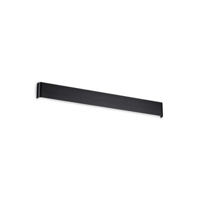 Ideal Lux Delta 83Cm Integrated Led Wall Lamp Black, 4000K