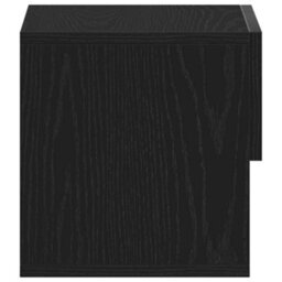 Walplus Bedside Cabinet Black Oak 46 X 29.5 X 30 Cm Engineered Wood - thumbnail 8