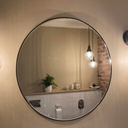 Industville Brooklyn Outdoor & Bathroom Wall Light, Pewter Holder, Pewter Ring, Globe Glass - thumbnail 3