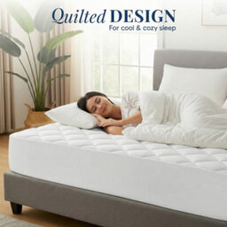 Aspire Homeware Quilted Mattress Protector, Water-Resistant & Hypoallergenic, 30Cm Deep Elastic Fit, Super King 180X200Cm - thumbnail 8