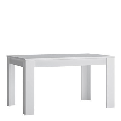 Furniture To Go Fribo Extending Dining Table 140-180Cm In White - image 1