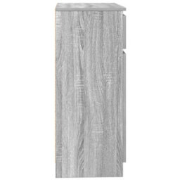 Berkfield Sideboard With Drawer Grey Sonoma 71X35X84 Cm Engineered Wood - thumbnail 7