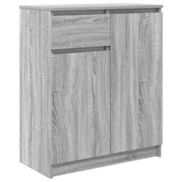 Berkfield Sideboard With Drawer Grey Sonoma 71X35X84 Cm Engineered Wood - thumbnail 2