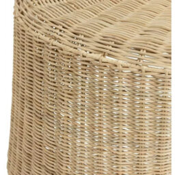 Boho Natural Rattan Round Coffee Table Living Room - thumbnail 5