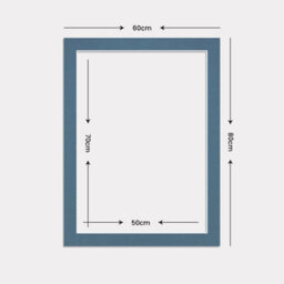 Ak Frames 80X60Cm Pompadour Picture Mounts To Fit 70X50Cm Aperture Size - Mount Board Only (No Frame Included) - thumbnail 3