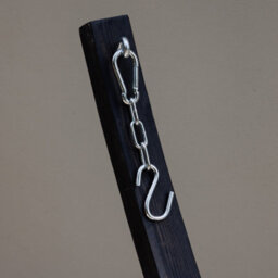 Primrose Sage Hammock With Charcoal Wooden Stand - thumbnail 9