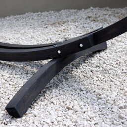 Primrose Sage Hammock With Charcoal Wooden Stand - thumbnail 8