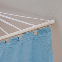 Primrose Sage Hammock With Charcoal Wooden Stand - thumbnail 4