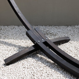 Primrose Sage Hammock With Charcoal Wooden Stand - thumbnail 7