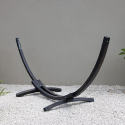 Primrose Sage Hammock With Charcoal Wooden Stand - thumbnail 6