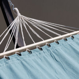 Primrose Sage Hammock With Charcoal Wooden Stand - thumbnail 3