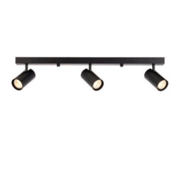 Luminosa Lighting Luminosa Rez Plate Spotlight, Matt Black - thumbnail 1