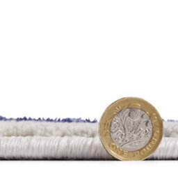 Blue Silver Traditional Abstract Bordered Easy To Clean Rug For Living Room Bedroom & Dining Room-160Cm X 230Cm - thumbnail 9