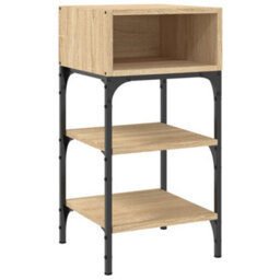 Berkfield Bedside Tables 2 Pcs Sonoma Oak 35X34.5X70 Cm Engineered Wood - thumbnail 4