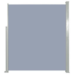 Berkfield Patio Retractable Side Awning 160 X 300 Cm Grey - thumbnail 2