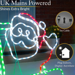 Christow Christmas Led Train Rope Light Outdoor Decoration - thumbnail 5