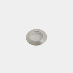 Luminosa Lighting Luminosa Rim 2Cm Outdoor Recessed Ground Light Stainless Steel, Sandblasted Led 0.5W 2700K Ip66 - thumbnail 1