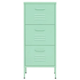 Vidaxl Storage Cabinet Mint 42.5X35X101.5 Cm Steel - thumbnail 3