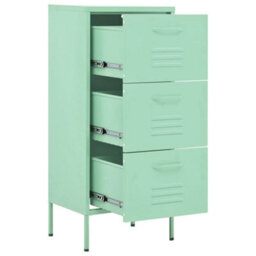 Vidaxl Storage Cabinet Mint 42.5X35X101.5 Cm Steel - thumbnail 6