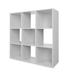 Flexi Storage Compact Cube 9 Compartment Storage Cube - White - thumbnail 2