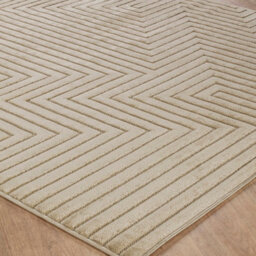 Livabliss Le Mans-Modern Beige 3D High & Low Pile Textured In- & Outdoor Rug 160 X 220 Cm Easy Care, Non Shedding - thumbnail 6