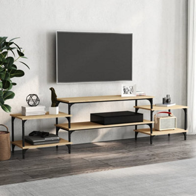 Berkfield Tv Cabinet Sonoma Oak 197X35X52 Cm Engineered Wood - image 1