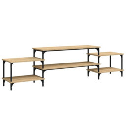 Berkfield Tv Cabinet Sonoma Oak 197X35X52 Cm Engineered Wood - thumbnail 2