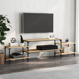 Berkfield Tv Cabinet Sonoma Oak 197X35X52 Cm Engineered Wood - thumbnail 1