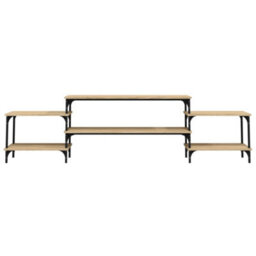 Berkfield Tv Cabinet Sonoma Oak 197X35X52 Cm Engineered Wood - thumbnail 5