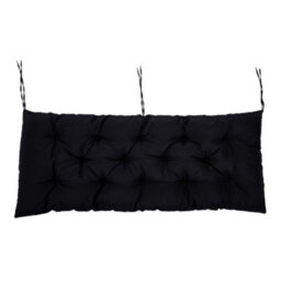 Living And Home Garden Bench Swing Chair Seat Pad Cushion Rectangular Seat Pad For Indoor Ourdoor,black